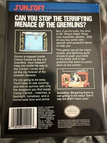Gremlins 2 The New Batch (NES 1990)  Tested - Authentic