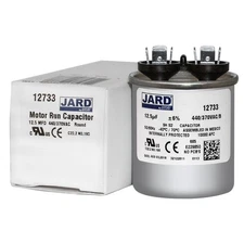 12.5 uf MFD 370 440 VAC ROUND Capacitor 12733 Replaces C312R C412R 97F5067
