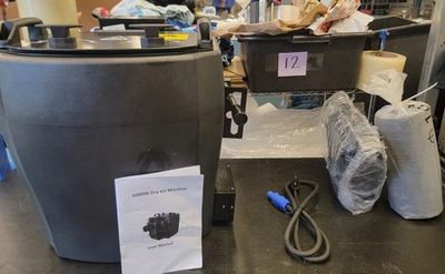 #ad #ad 6000W Dry Ice Fog Machine Low Lying Fog with Carry Handle for Stage Wedding Club $450.00