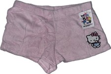 Hello Kitty And Friends Pink Pajama Shorts Women  s Medium New Embroidered Logo