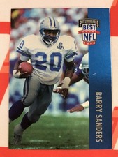 1994 Playoff #264 Barry Sanders Detroit Lions Pat Summerall's Best of NFL