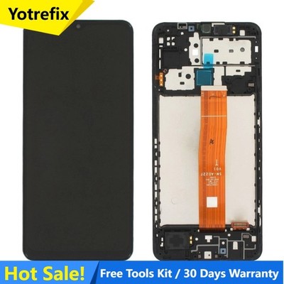 TFT LCD Screen Replacement For Samsung Galaxy M12 Touch Display Assembly Frame