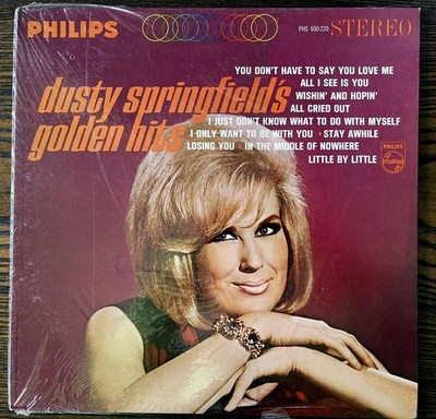 DUSTY SPRINGFIELD'S GOLDEN HITS PHS 600-200  Srereo  LP  : VG