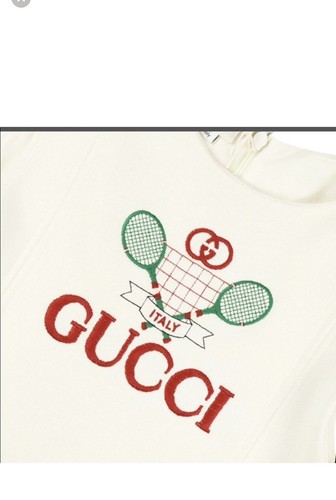 NWT Gucci Girls Embroidered Tennis Dress Sleeveless Size 10 - Picture 7 of 7