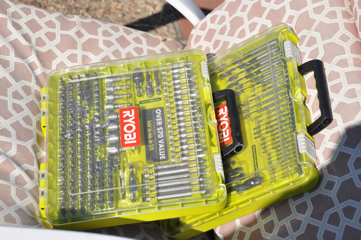 Ryobi 50 piece impact driving set sale