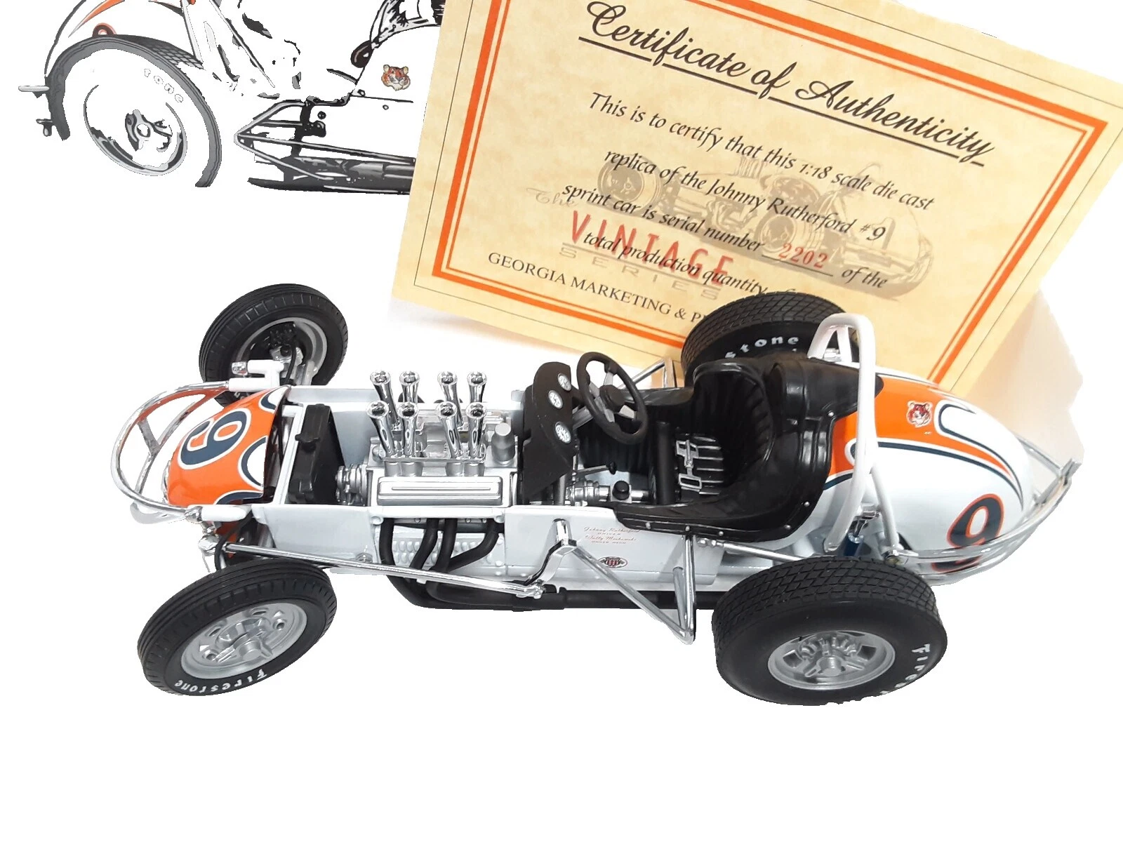 GMP Chevrolet 1:18 Scale Diecast Racing Cars