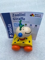 Selecta Babywelt Zoolini Giraffe Holzspielzeug Kleinkind Rollspielzeug Neu 61037