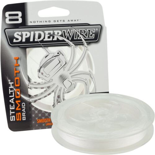 Spiderwire Stealth Smooth 8 Carrier Braid Translucent - Picture 1 of 1