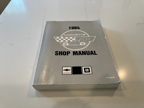 1984 84 Chevrolet Corvette Shop Service Manual OEM Original GM Like New - Picture 2 of 18