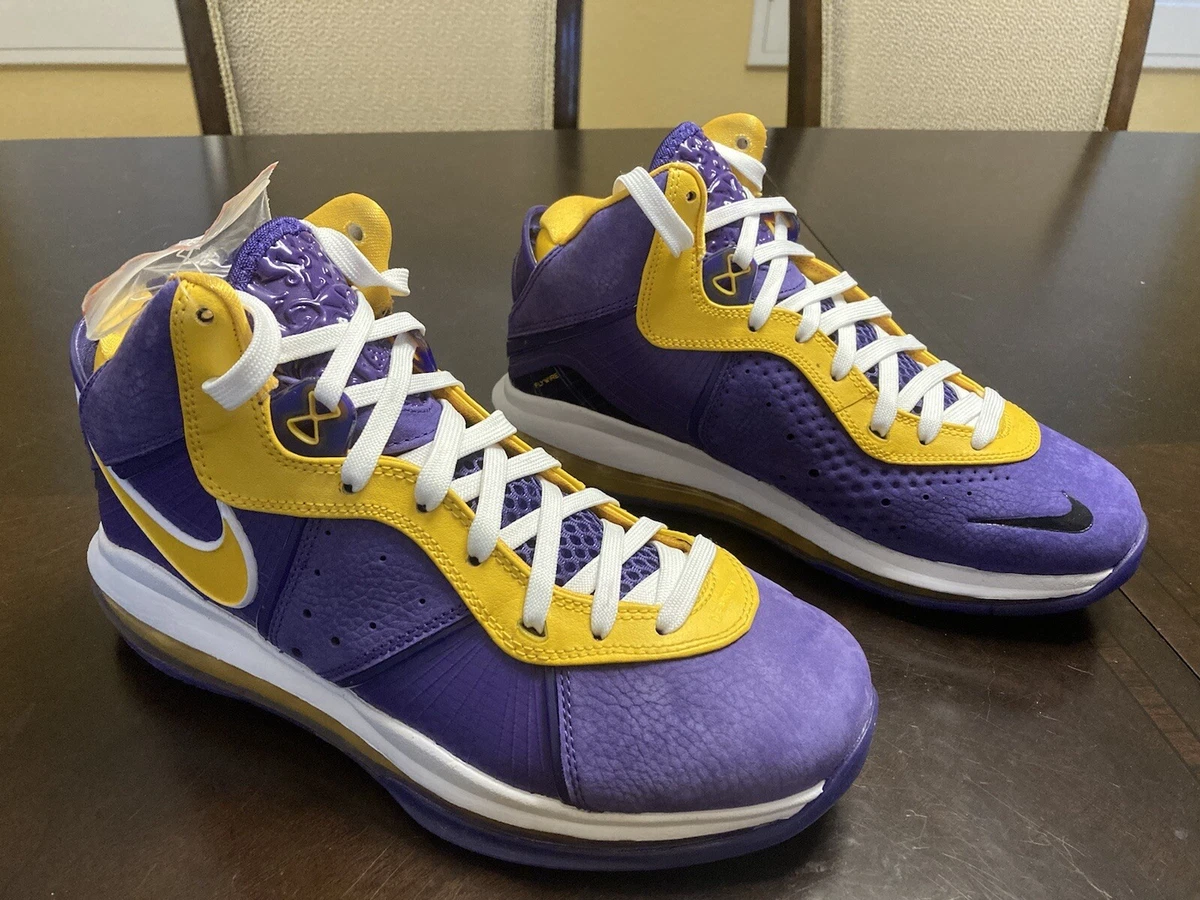 Laker color nikes cheap