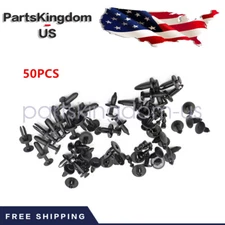 50 Clips For DODGE Charger Bumper Fender Fascia Retainer Fastener Push Rivet USA