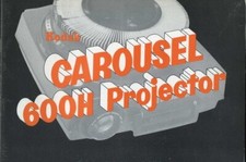 Kodak Carousel 600H Slide Projector Instruction Manual