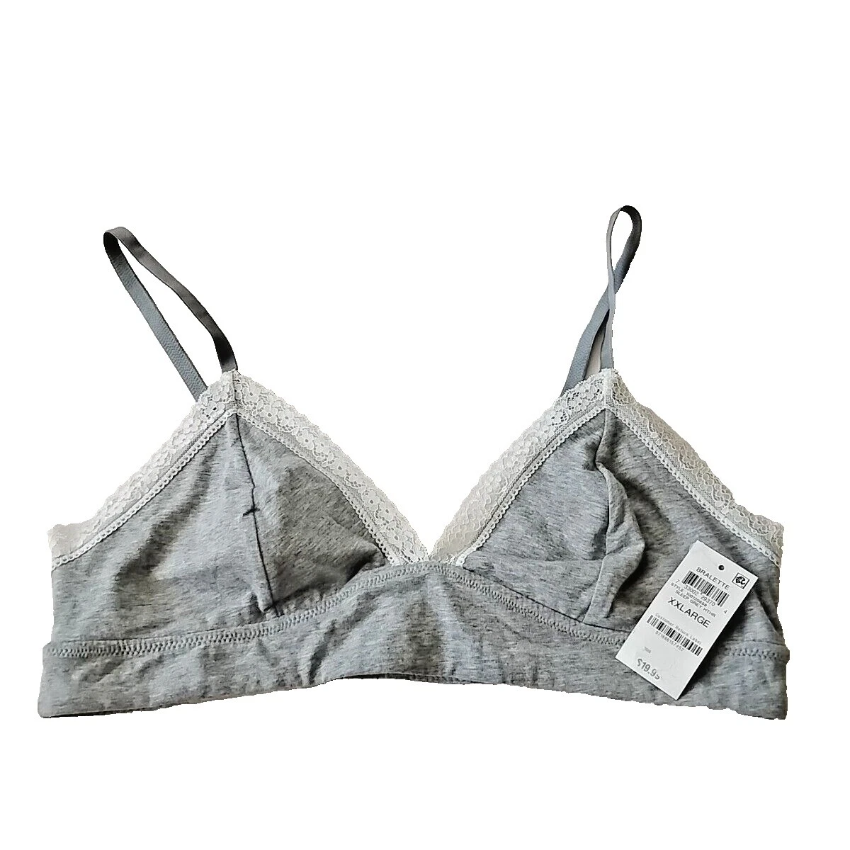 Cotton Bralette Solid Bras & Bra Sets for Women
