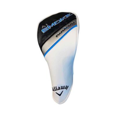 ''NEW''  Callaway PARADYM Ai SMOKE HYBRID HEAD COVER BLACK - WHITE BLUE #000