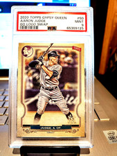2020 AARON JUDGE TOPPS GYPSY QUEEN GQ LOGO SWAP #50 MINT 9 POP-1 