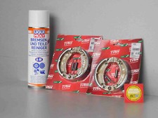 Set de Freins pour Yamaha PW 80 Entretien Mâchoires Avant Arrière Nettoyant