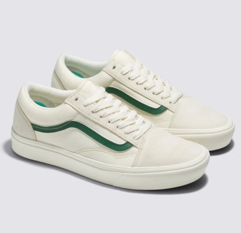 Green stripe vans shop