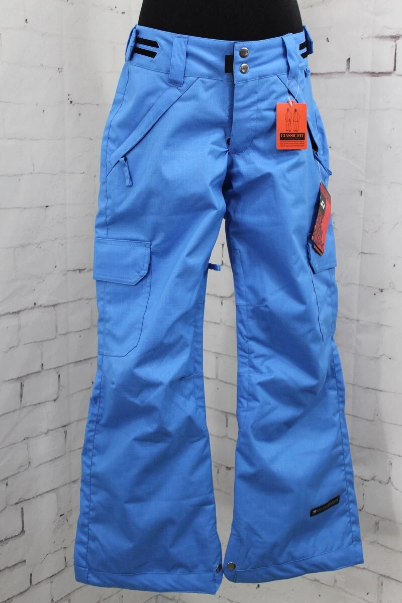 Ride Highland Classic Fit Insulated Snowboard Pants Womens XS Periwinkle New