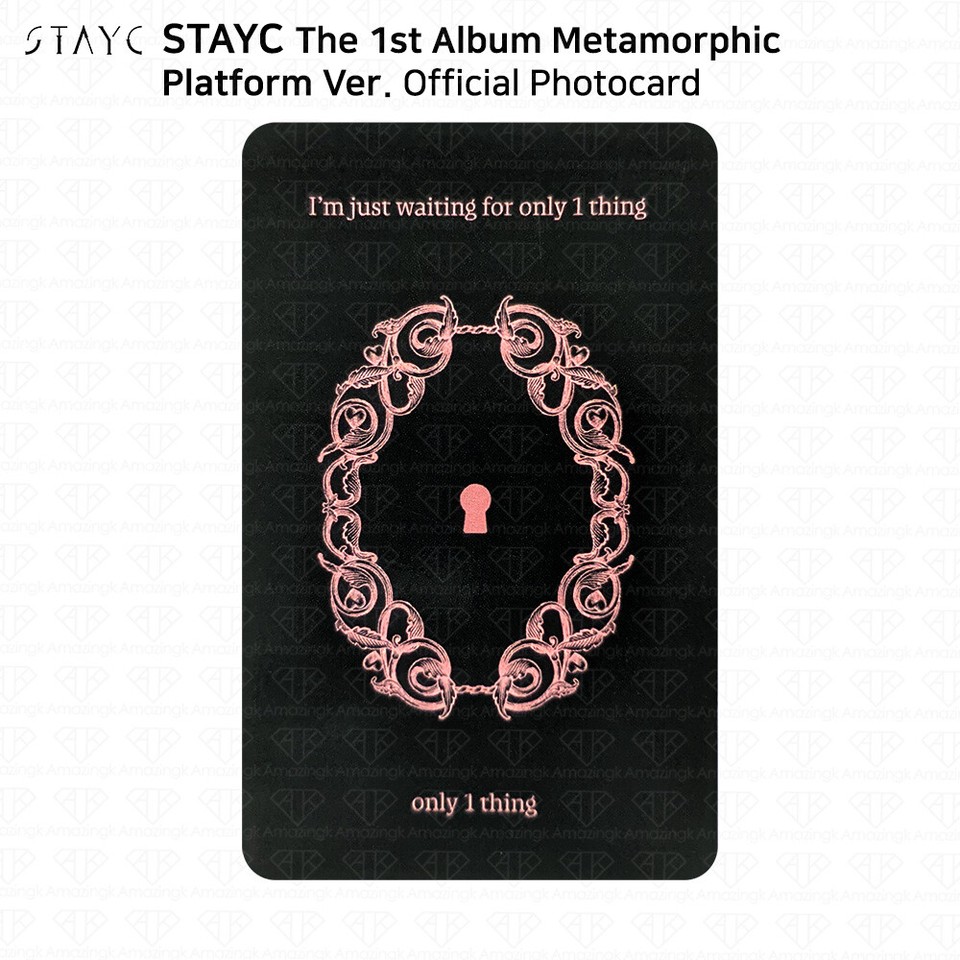 StayC The 1st Album Metamorphic Platform Ver Official Selfie Photocard