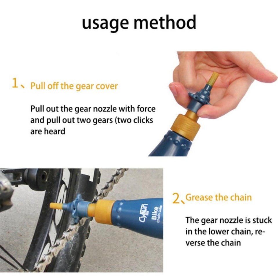 Multipurpose Lubricant Oil Bicycle Bike Chain Lube Chain Oil 60ml