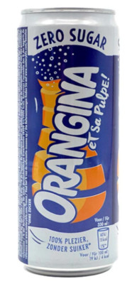 Orangina - Zero - 72 x 0,33 Liter Dosen BE - STG