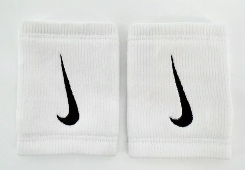 Nike Elite Wristbands DRI-FIT Basketball White/Black - Picture 2 of 4