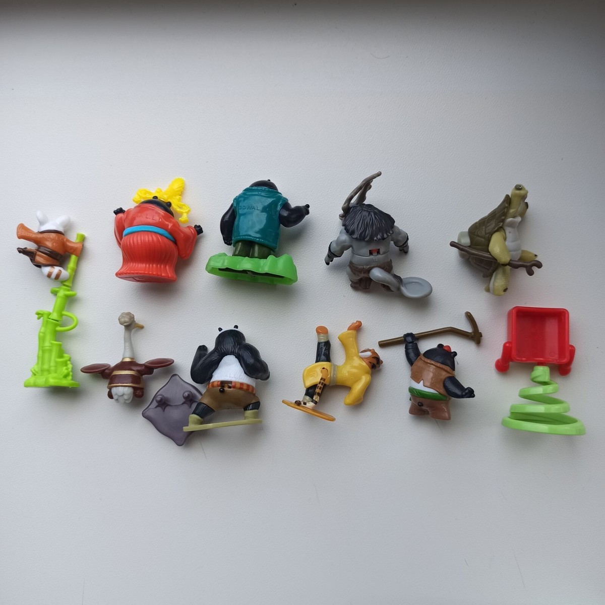 よ*ん様 CLANQUEEN　TOYs Kung Fu Panda, 3, 2015, Kinder Surprise, Full set, FS276 - FS284