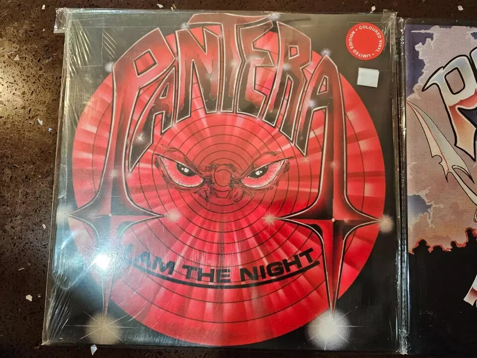 CUSTOM PANTERA I AM THE NIGHT (COLORED) + METAL MAGIC (CLEAR