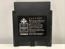 Pac-Man (Nintendo, NES) Tengen Black Game Cartridge