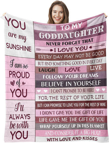 Goddaughter Gifts from Godmother Godfather, Baptism Gifts for Girl, Birthday Gif - Picture 10 of 12