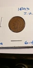 1893 INDIAN HEAD PENNY GOOD CONDITION     ba