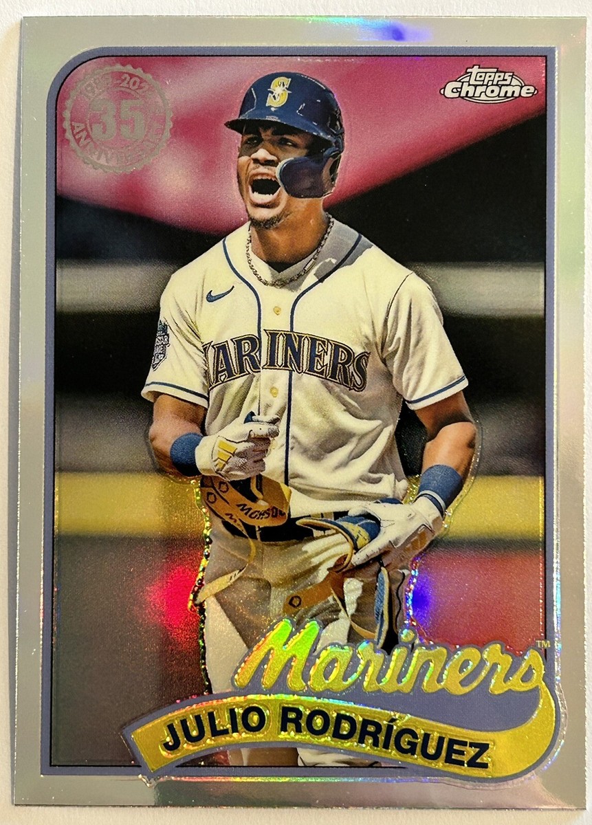 Julio Rodriguez 2024 Topps Chrome 1989 Topps Baseball #89CB
