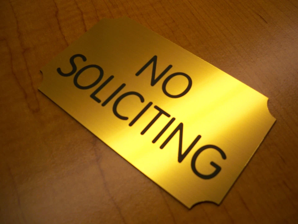 Letrero de suite de negocios dorado grabado personalizado 3x5 oficina en casa pequeña pared placa de puerta Foto 3 de 4