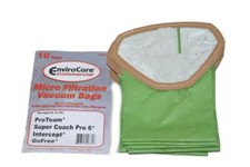 ProTeam generic vacuum bags replaces 107314 fits Super Coach Pro-6 BackPack Vac
