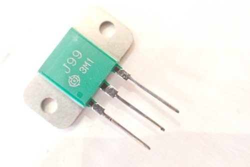 HITACHI 2SJ99 Large Signal Amplifier Transistor With Hardware HPAK 8A 140W - Picture 3 of 5