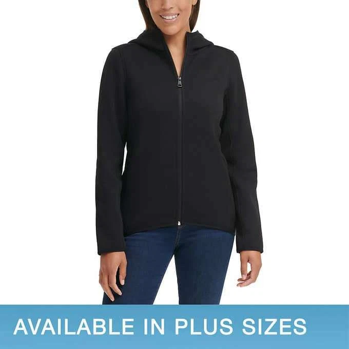 Andrew Marc Ladies Fleece Jacket With Detail eBay
