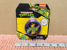 Teenage Mutant Ninja Turtles TMNT Light Up Yo Yo Purple "Turtle Power" Yo Yo NEW