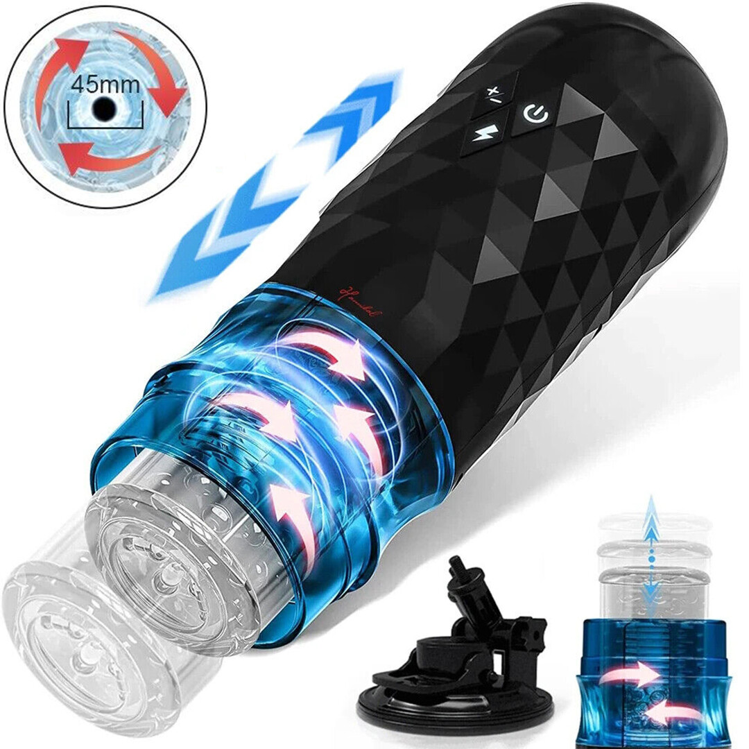 Automatischer Masturbator Cup Teleskop Masturbieren Sexspielzeug für Männer