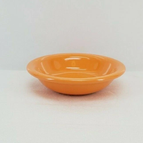 5 3/8" stacking FRUIT BERRY DESSERT BOWL tangerine orange NEW FIESTA