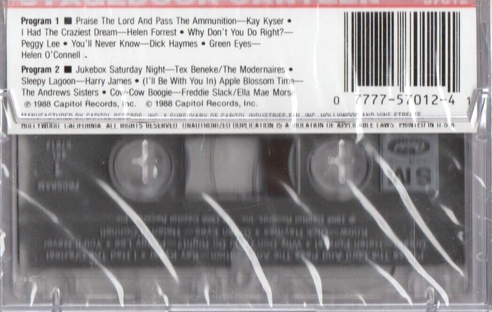 Stagedoor Canteen: Remember the 40's Music of the War Years 1941-1943 (Cassette) - Image 2 of 2