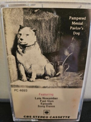 PAVLOV'S DOG Pampered Menial 1975 CASSETTE TAPE HARD ROCK CLASSIC ROCK RARE