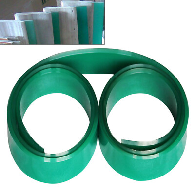 80 DURO 6FT 72'' Silk Screen Printing Squeegee Blade Polyurethane Rubber Green