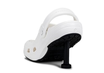 NEW Balenciaga Crocs Collab Heeled Sandals Mules Women Shoes SZ 38