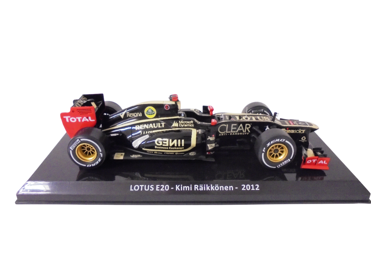 F1ミニカーロータス　ライコネン　2012年 F1ミニカーロータス ライコネン 2012年 Minichamps Lotus F1 Team