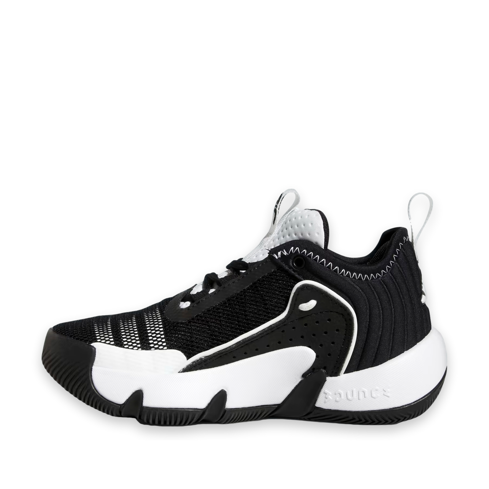 adidas Trae Unlimited Kids Youth Basketball Shoes Black Sport Sneakers