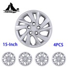 15-Inch Hub Caps Silver Wheel Covers Bolt-On For 2017-2020 Hyundai Elantra Sedan