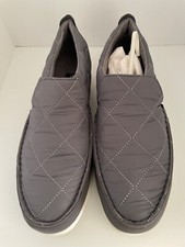 Sperry Men's Moc-Sider Grey Slip-On Moccasins Size 10M