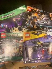 Lego Manual - You Pick - Scooby Doo, Marvel, LOTR, Star Wars