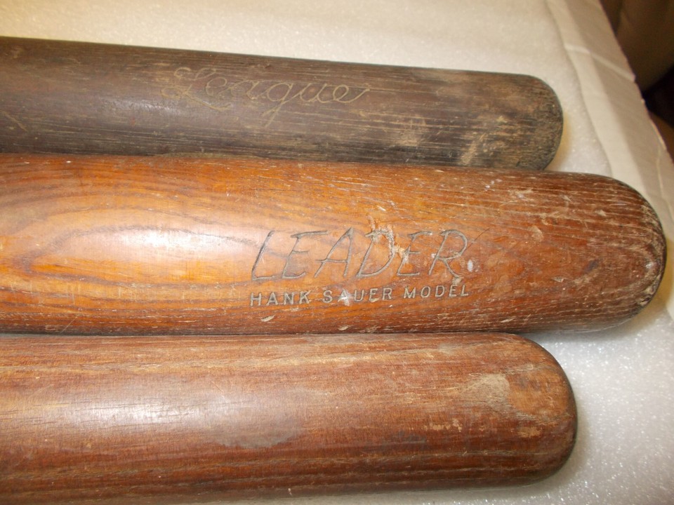 Vintage Baseball Bat Lot(Winner,Home Run,Leader) eBay
