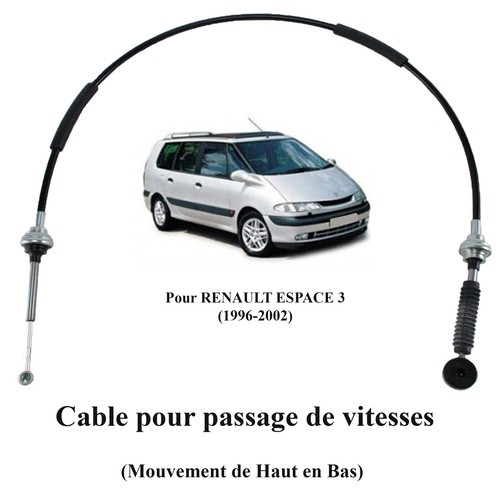 Cable pour passage de vitesse commande de boîte 6025306288 RENAULT Espace 3 III - Imagen 3 de 15